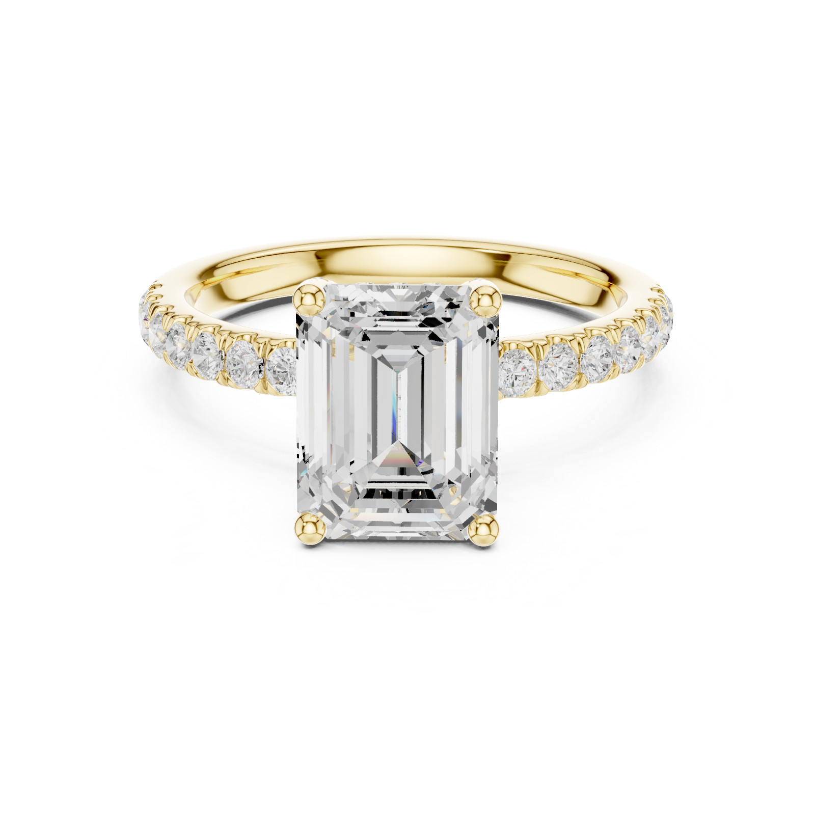 TCW 2.50 Ct Lab Grown Diamond Perfect Bridal & Anniversary Gift 14K Gold Over