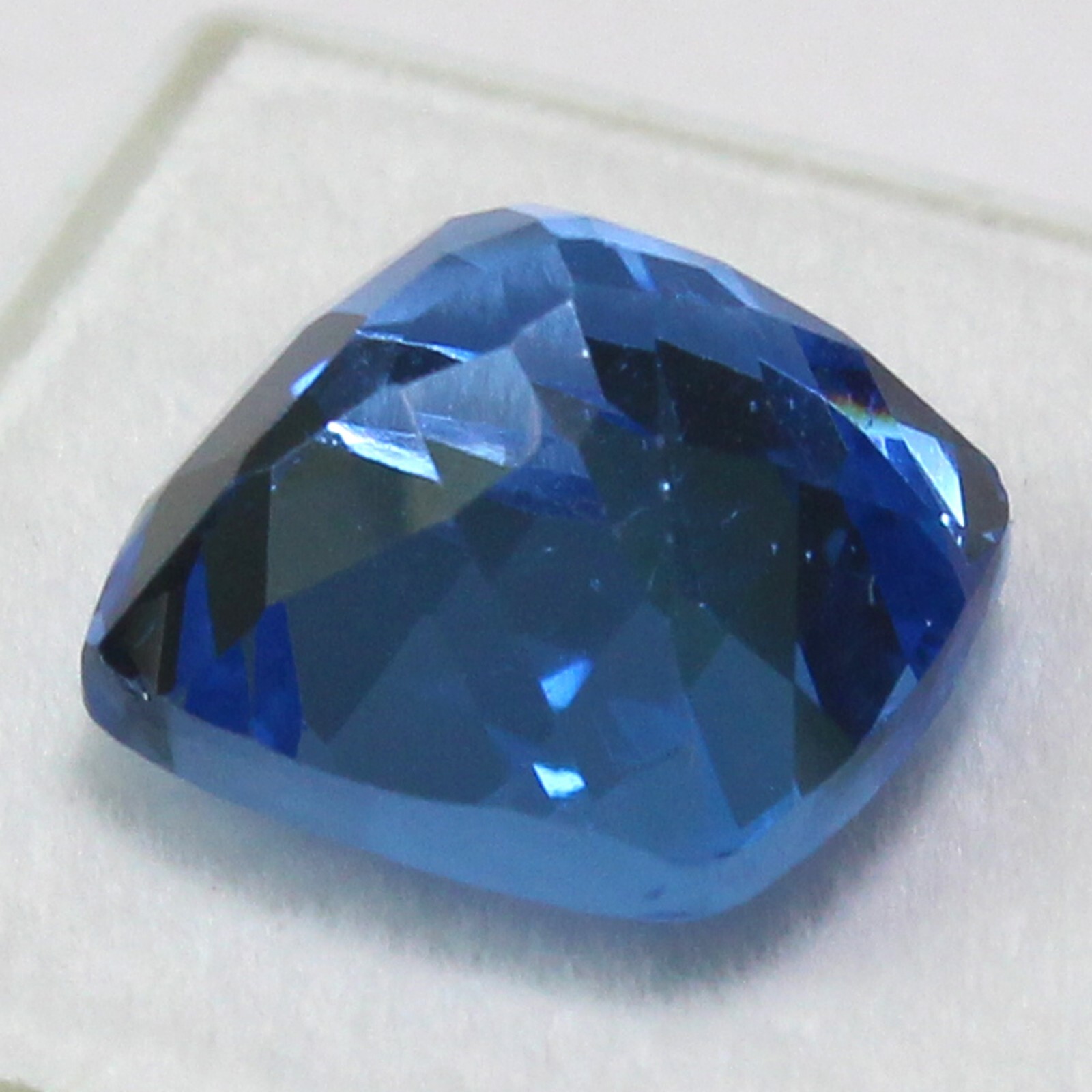 Natural 5.40 Ct Certified Brazil Indicolate Tourmaline Cushion Stunning Gemstone