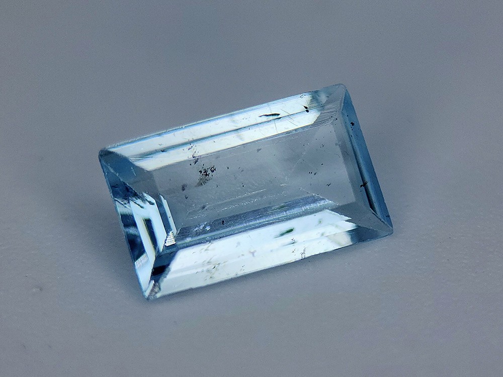 Stunning Natural Santa Maria Aquamarine 1.25 Carats Loose Faceted Gemstone