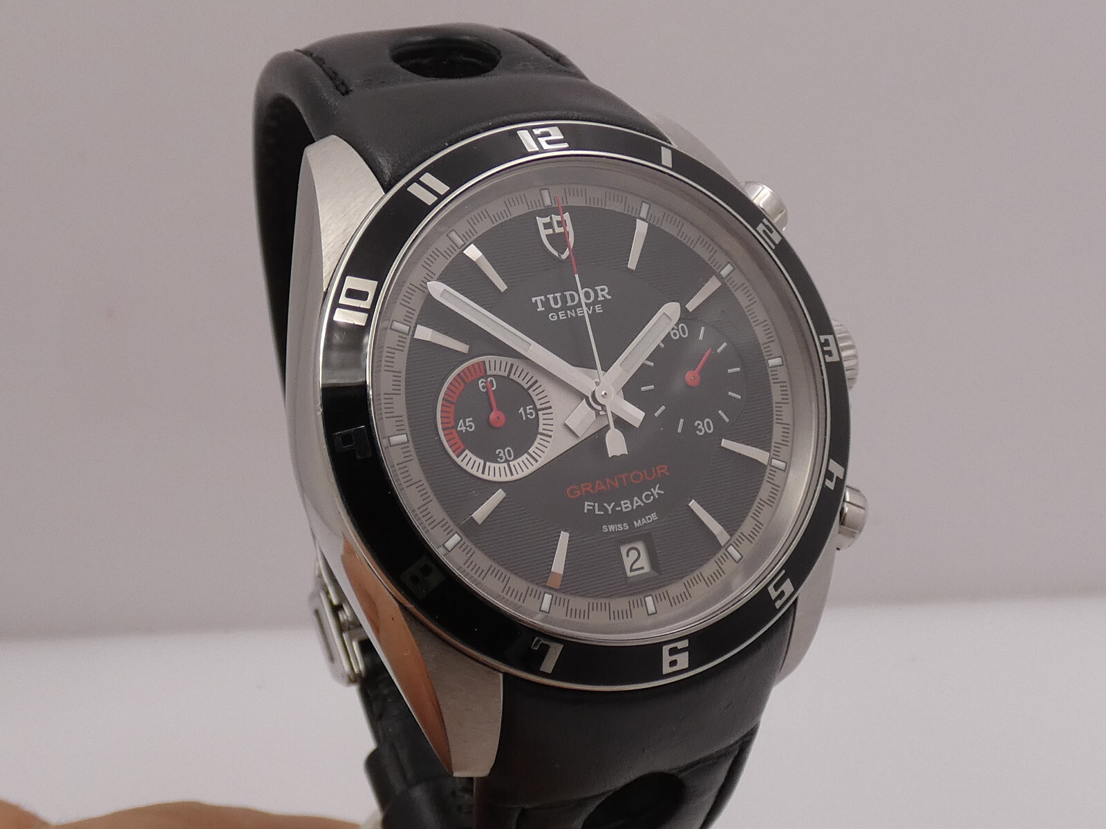 TUDOR CHRONOGRAFO GRANTOUR FLY-BACK 20550N 42MM AUTOMATIC STEEL WATCH