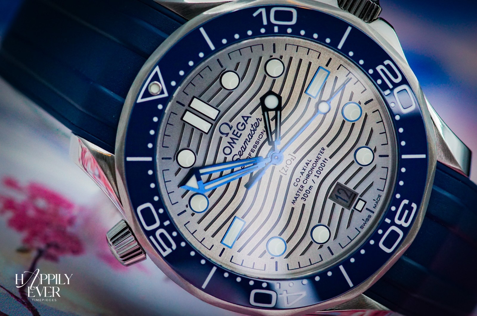 2023 OMEGA Seamaster Diver “Grey Wave” 300M 210.32.42.20.06.001 Full Set
