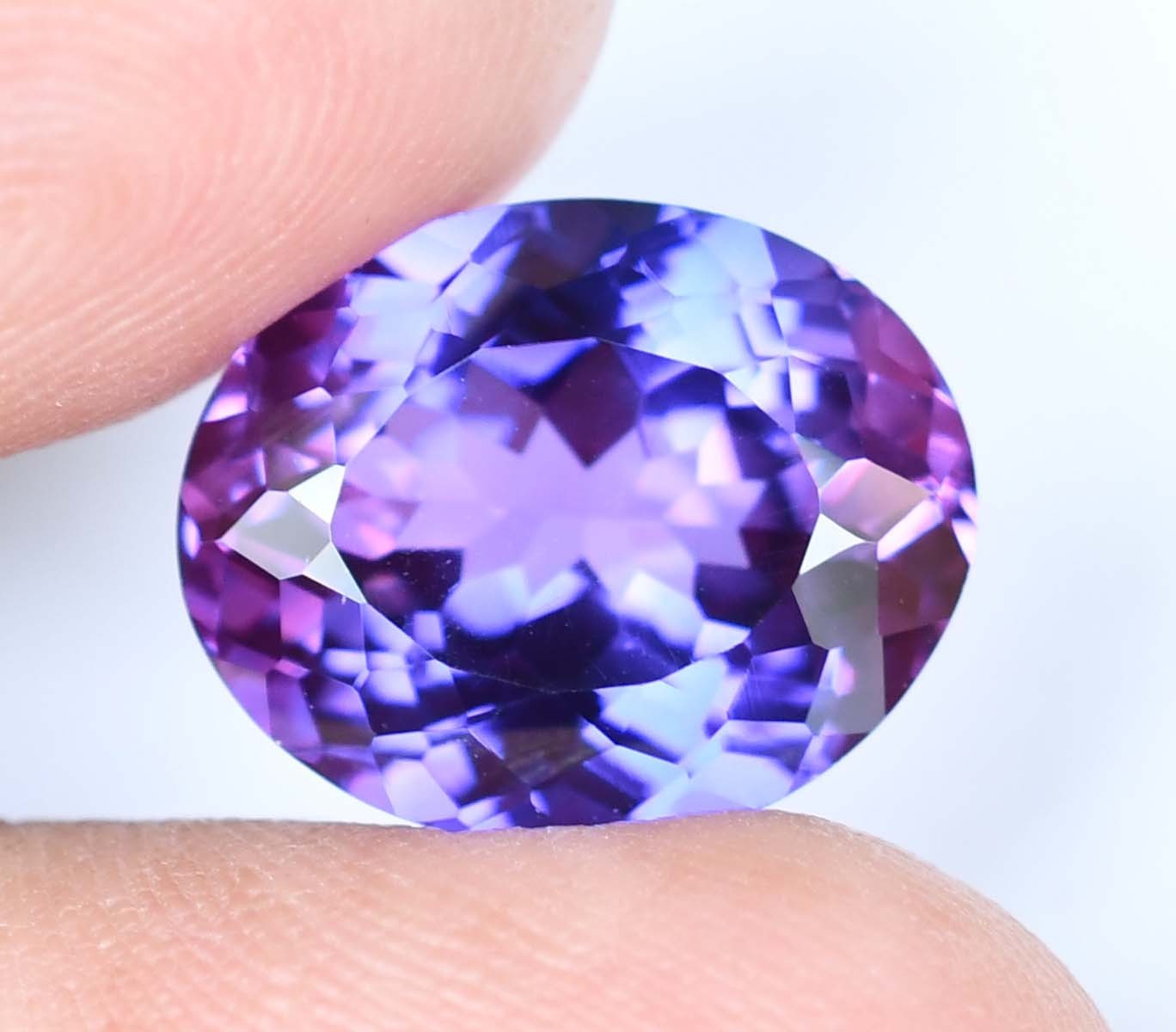 Natural 10.80 Ct Boysenberry Sapphire AGL Certified Stunning Oval Loose Gemstone
