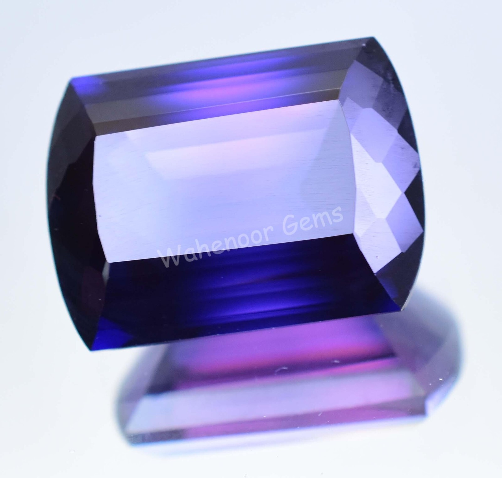 Natural 36.10 Ct Boysenberry Sapphire AGL Certified Fabulous Loose Gemstone