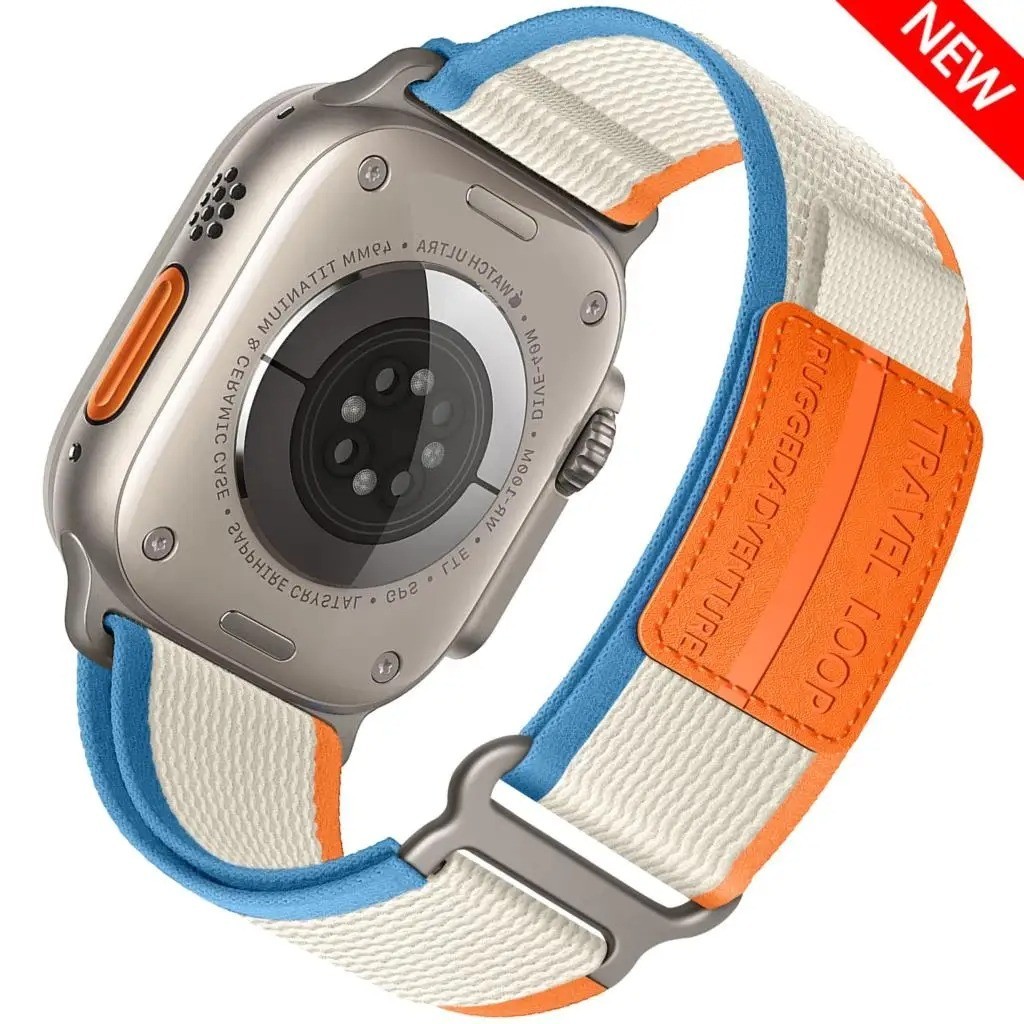 Nylon Strap Band For Apple Watch iWatch Series 10 9 8 7 6 SE Ultra 2 38mm-49mm