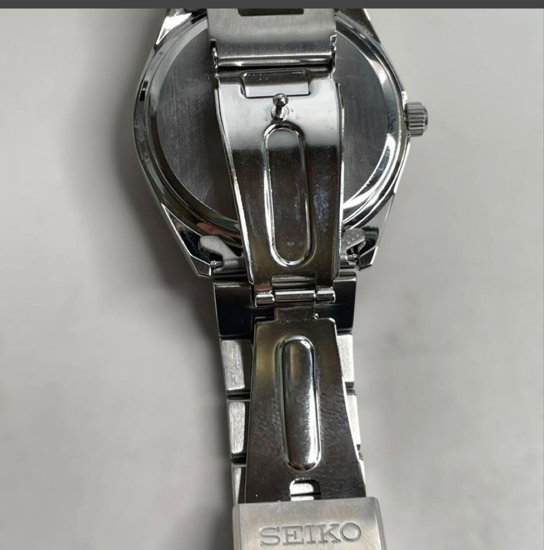 Seiko Radio Wave Solar Watch 7B72-0AC0 White Unused From Japan
