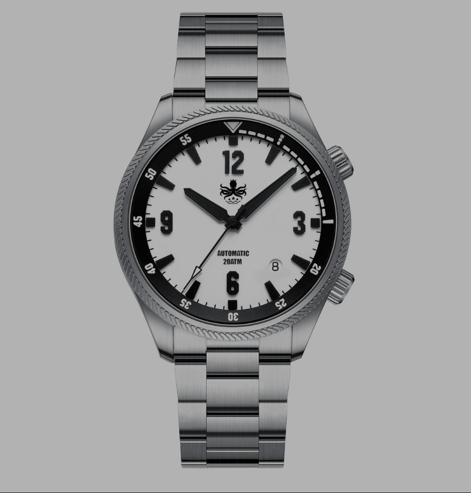 Phoibos Storm Corsair Dive Watch, Full Lume Dial, Miyota 9015 Auto, Barely Worn