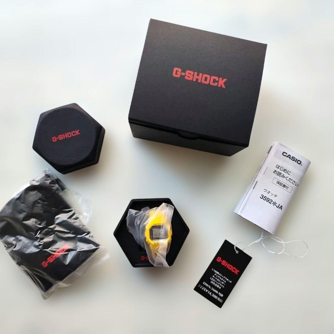 New CASIO DWN 5600 9JR G SHOCK nano