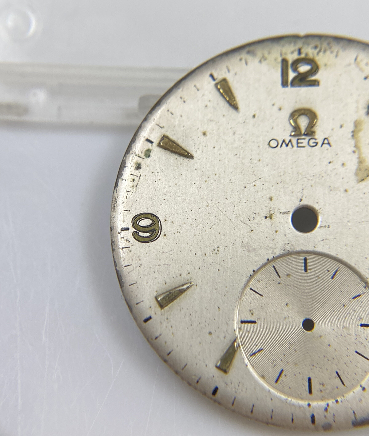 Original Vintage Omega Cal. 260/261/262/265/266/267 Silver/Gold 29.8mm Dial