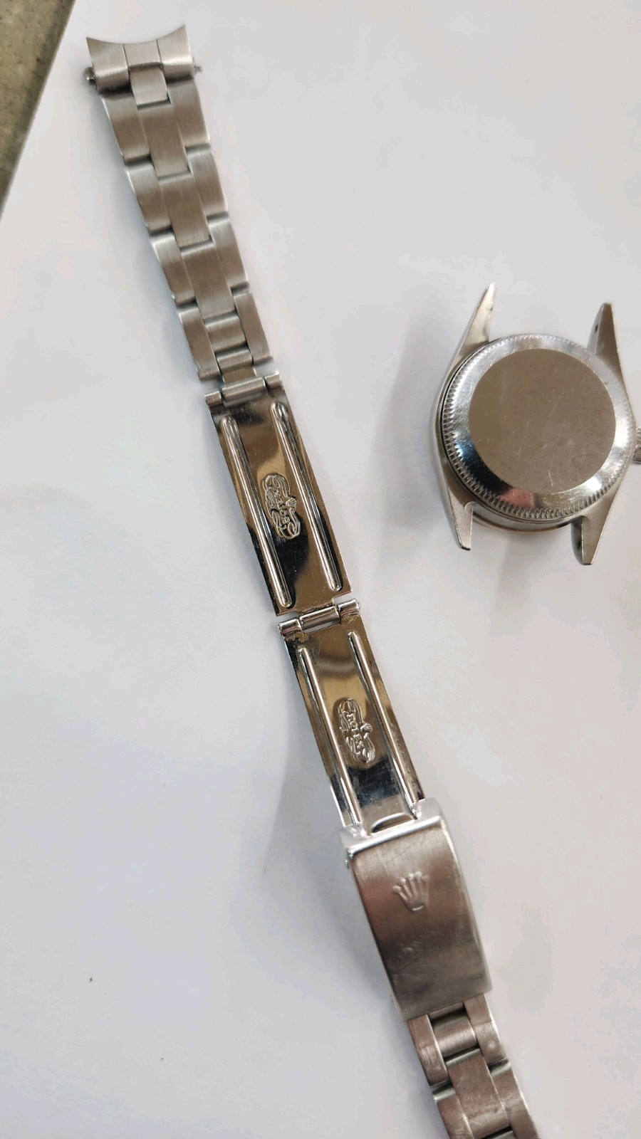 2000 Rolex Oyster Perpetual 76030 Ladies Watch 24mm SS Diamond Bezel