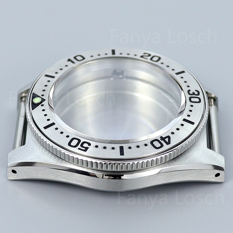 20ATM Steel 40.5mm Watch Case Modify Seiko Prospex Mod Sapphire For NH35 36 NH38