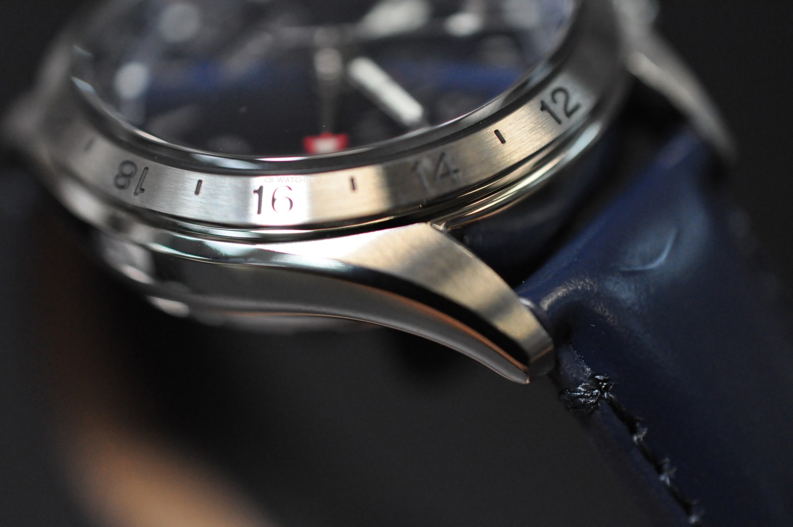 Seiko Prospex SPB377J1 Alpinist Blue Dial GMT Leather 200m Automatic
