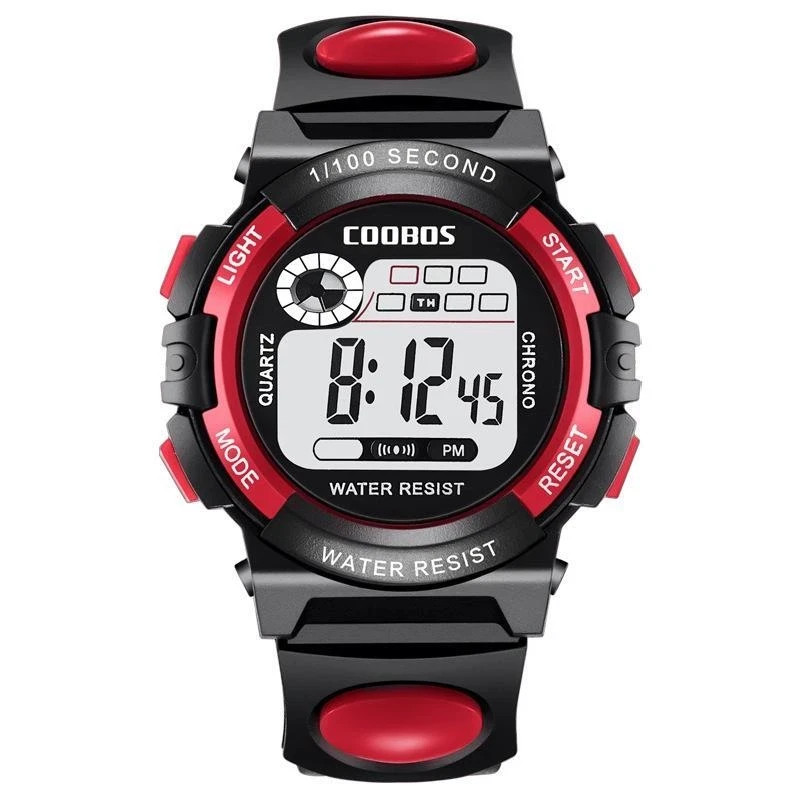 Children Watch Sports Digital Watch for Kids Boys Girls Student 30m