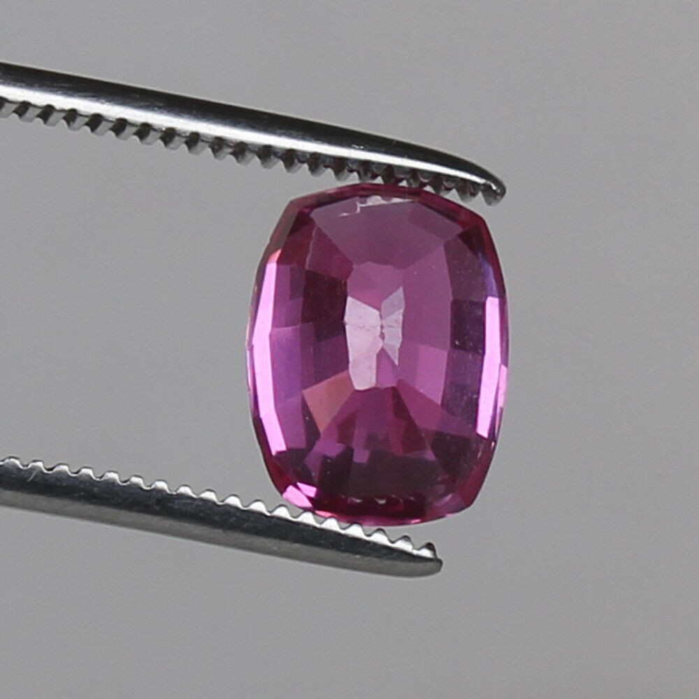 Genuine Cushion Cut Pink Sapphire Natural Loose Gemstone VVS Ceylon 5.80 Ct
