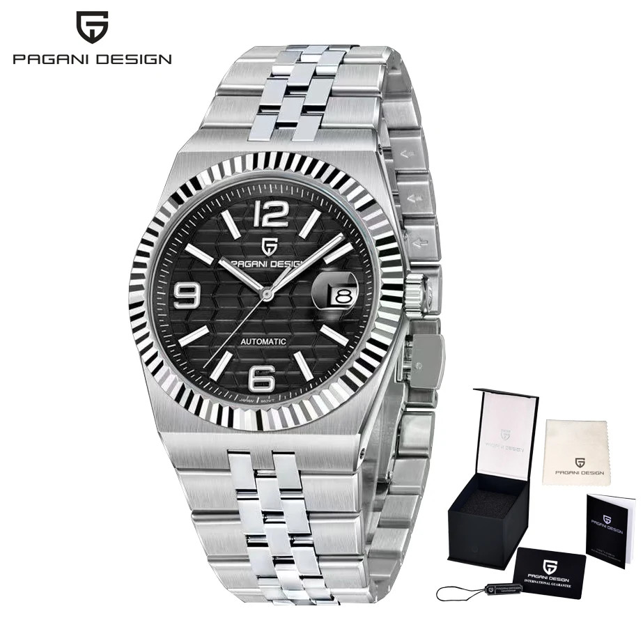 PAGANI DESIGN PD-YS027 Mechanical Automatic Watch Stainless Steel Waterproof