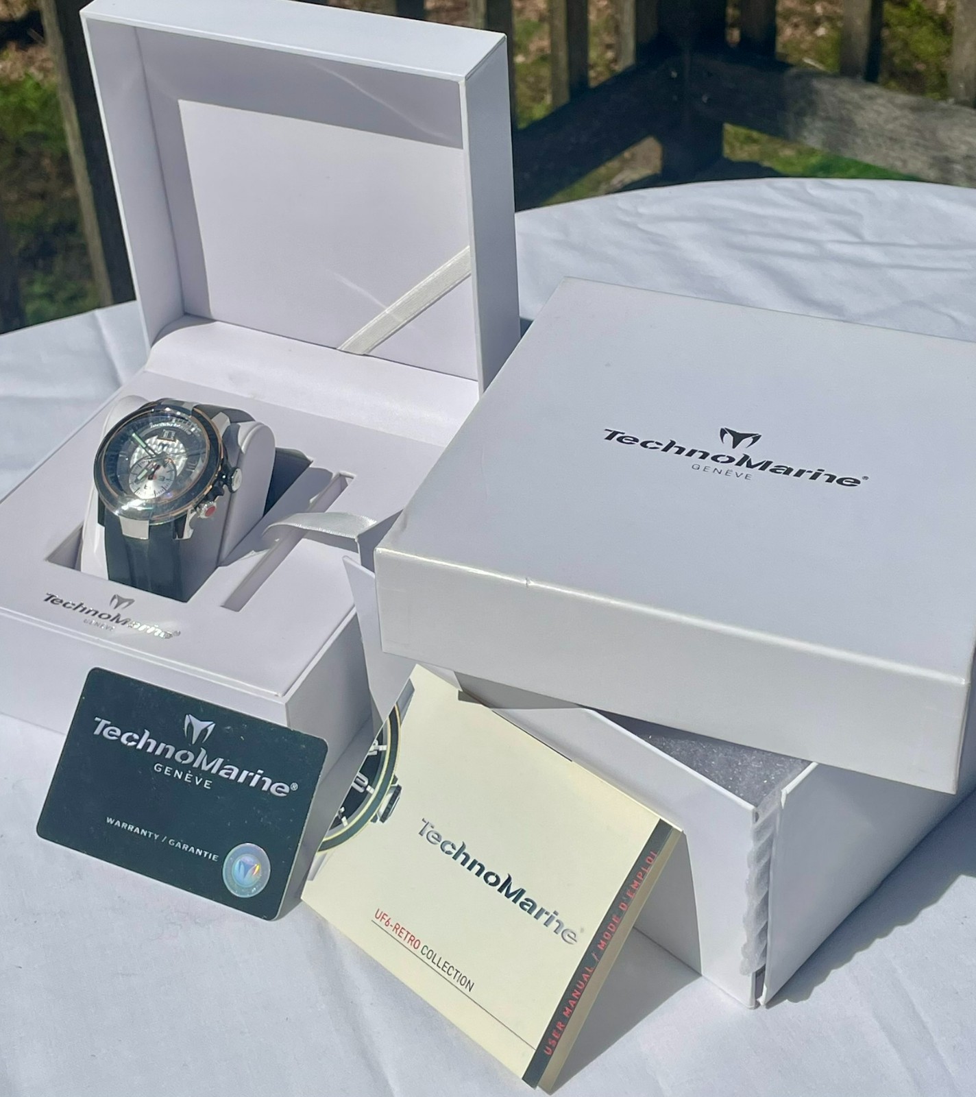 TechnoMarine UF6 Dual Time: Collector-Grade Full Set (New Old Stock) – UFDT02G