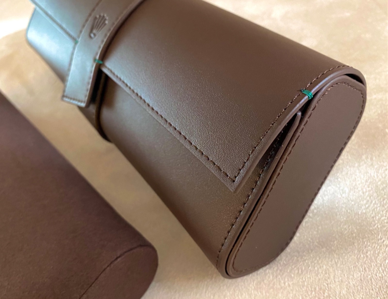Rolex Travel Case Box Watch Holder Organizer Case Pouch Clutch 4 Watches