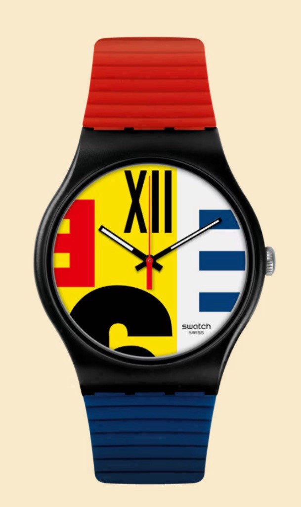 Limited Edition Swatch 1987 Six To Nine 6 To 9 REVIVAL New Gent 41mm Reloaded