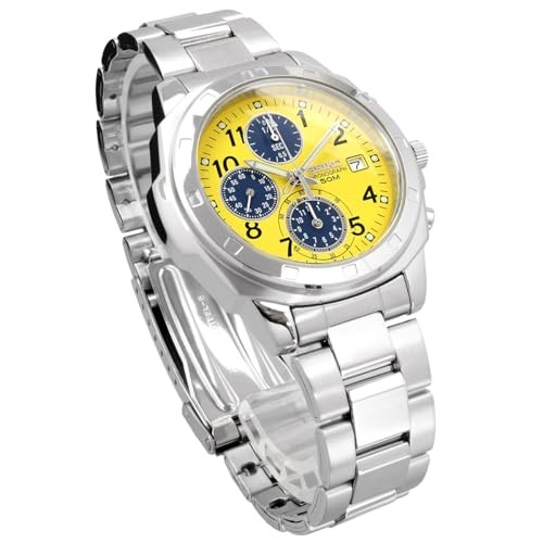 SEIKO SND409P Chronograph Watch Men’s Silver