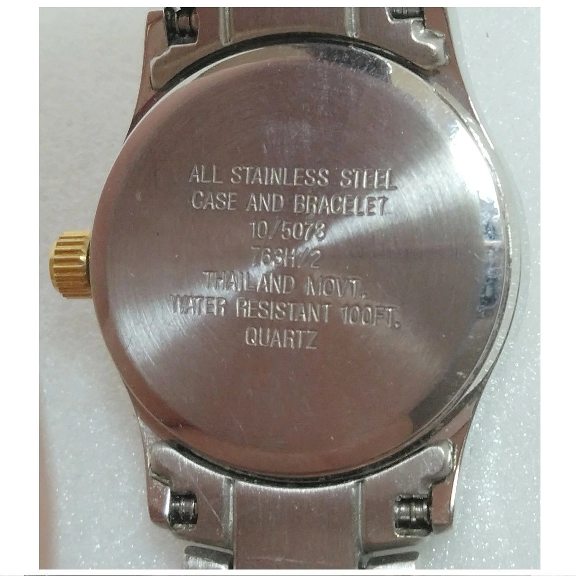 Used fully functional ANNE KLEIN II women’s silver combination 100m waterproof w