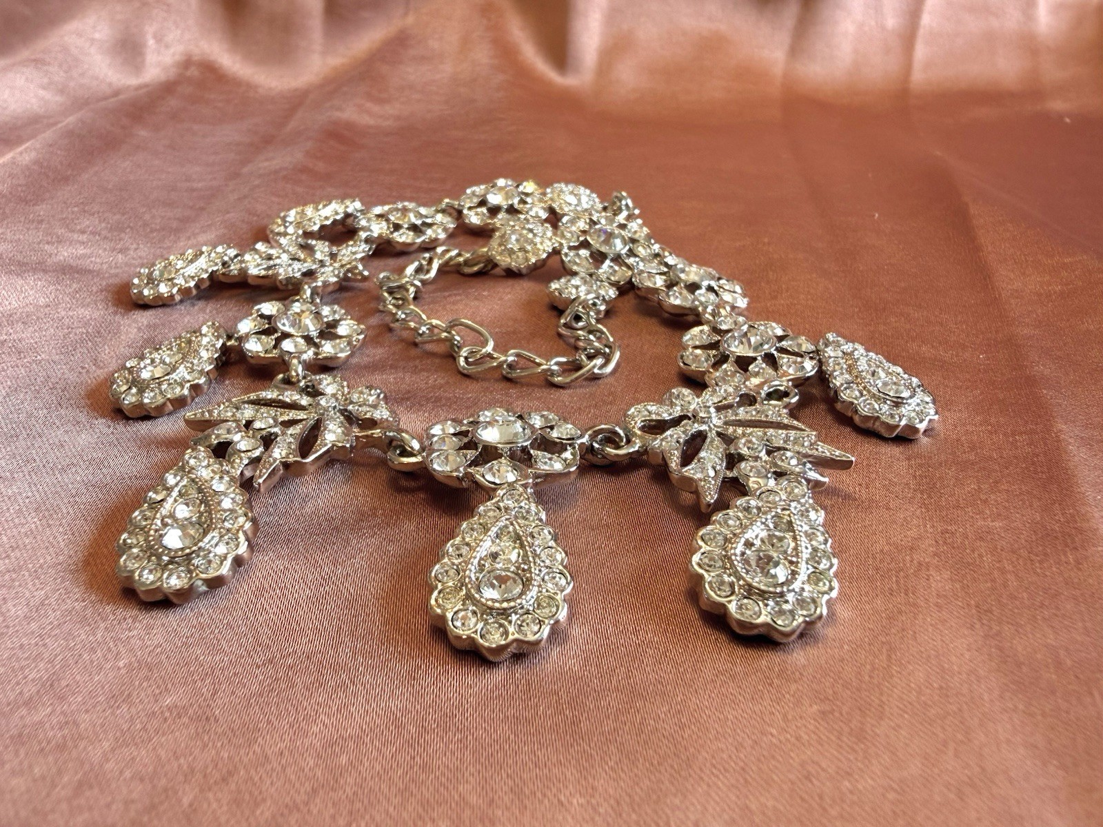 KJL Let Them Eat Cake Full Necklace Marie Antoinette Liz Taylor Kenneth Jay Lane