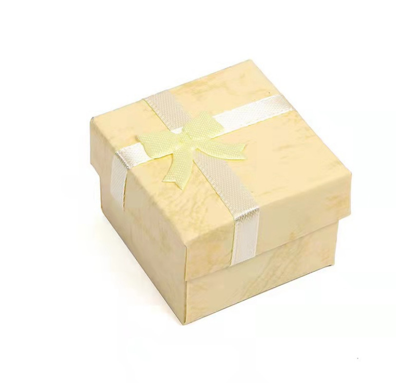 24 Boxes Jewelry Gift Ring Earrings Necklace Case Boxes Square Lots White Foam