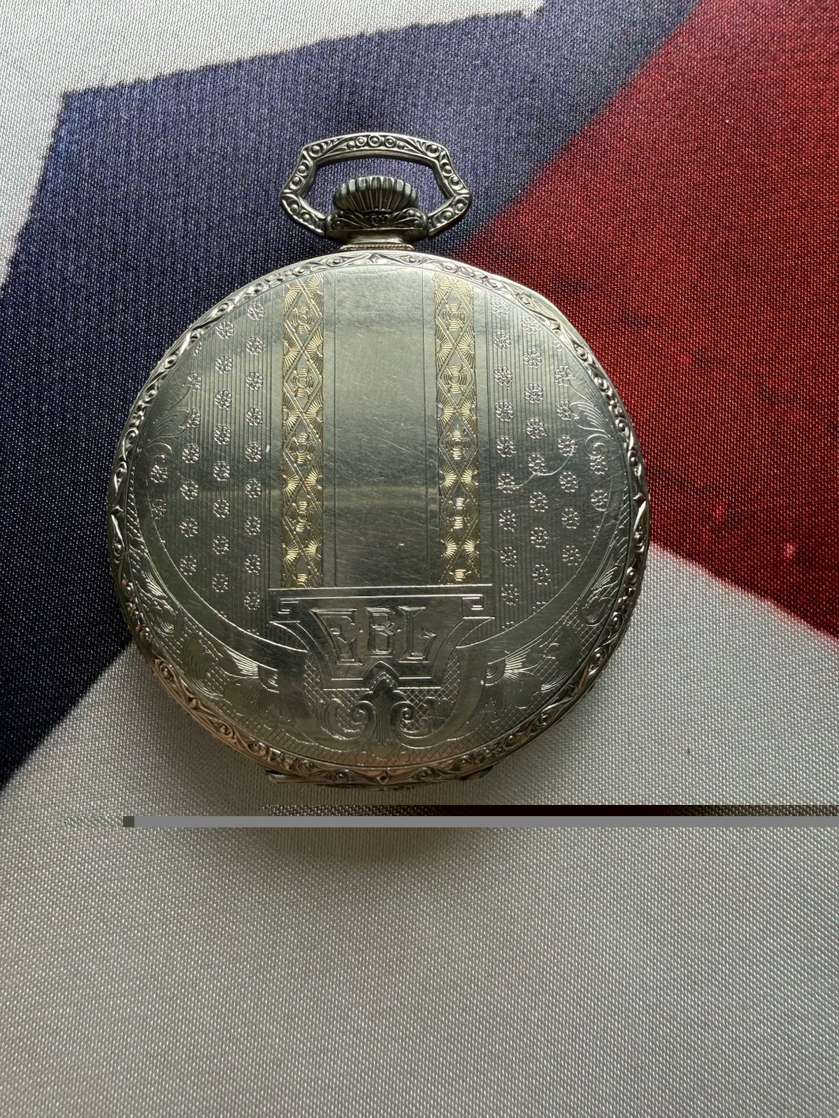 Nearly NOS Antique 1927 South Bend Gr. 429 19J Sz12 pocket watch – Adams Case!