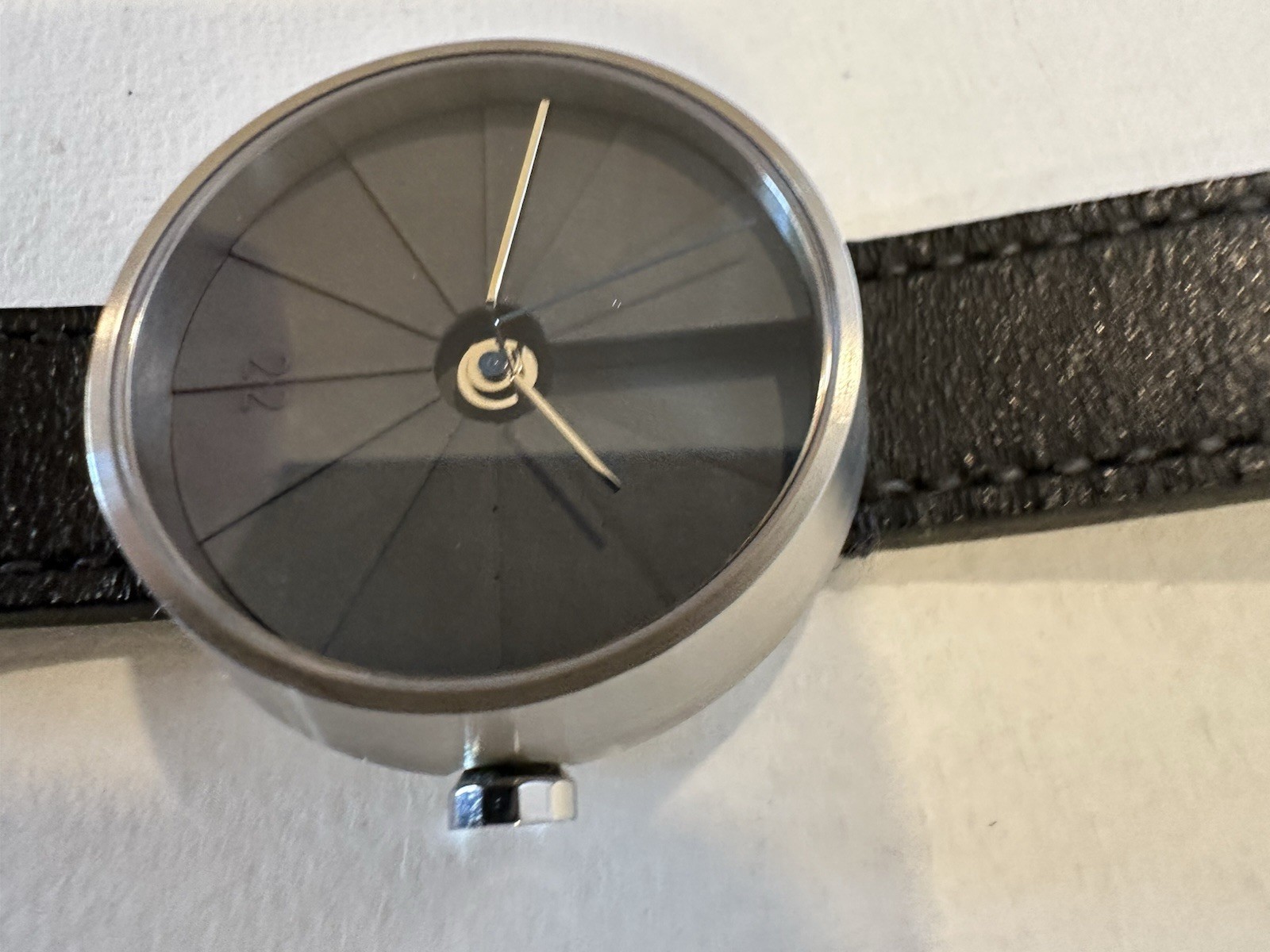 RARE URBAN 42 4TH DIMENSIONS CONCRETE WATCH BY 22 DESIGN STUDIO MIYOTA SS