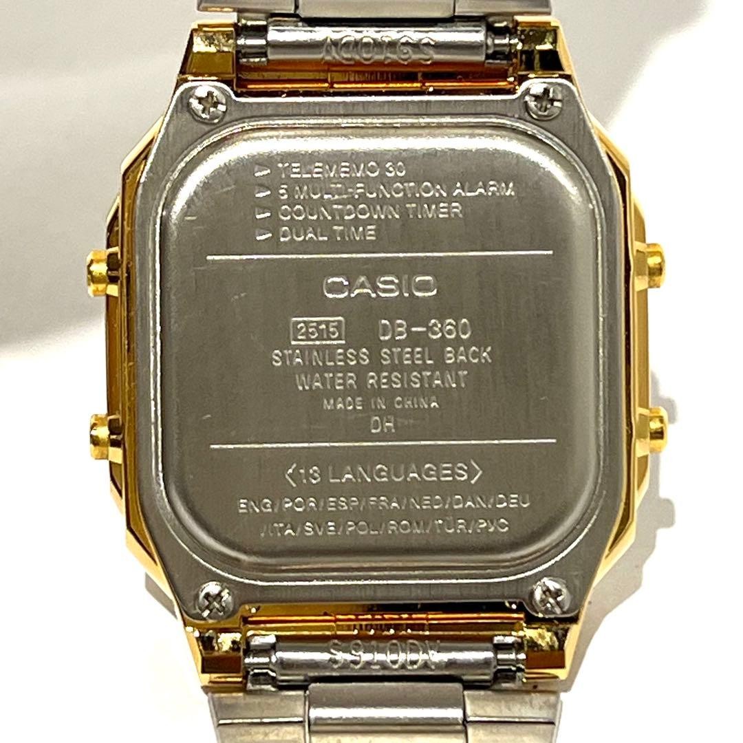 CASIO Data Bank DB-360 Digital Watch (Working Condition)