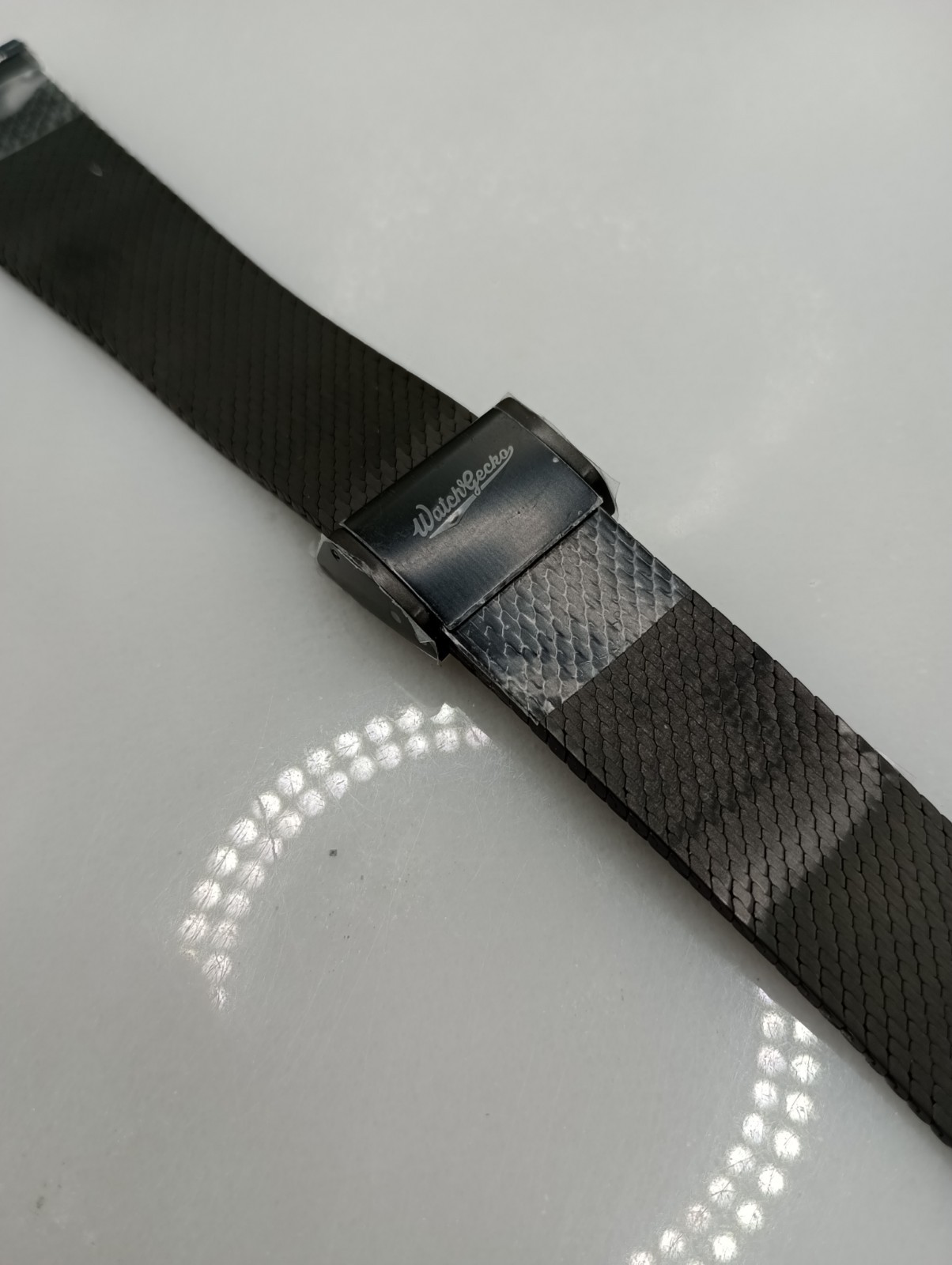 New Watchgecko 20mm Calibre 1960 Mk2 Mesh Stainless Watch Strap Bracelet 6B400