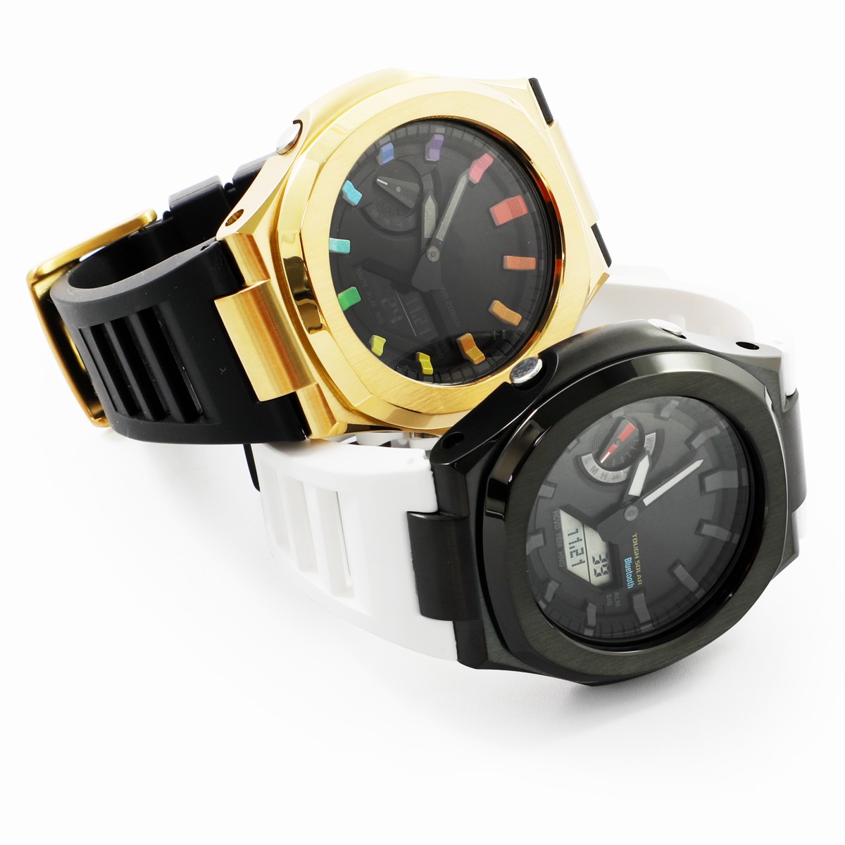 Luxury Stainless Steel Case Bezel Band Mod Kit For Casioak GA2100/2110/GAB2100