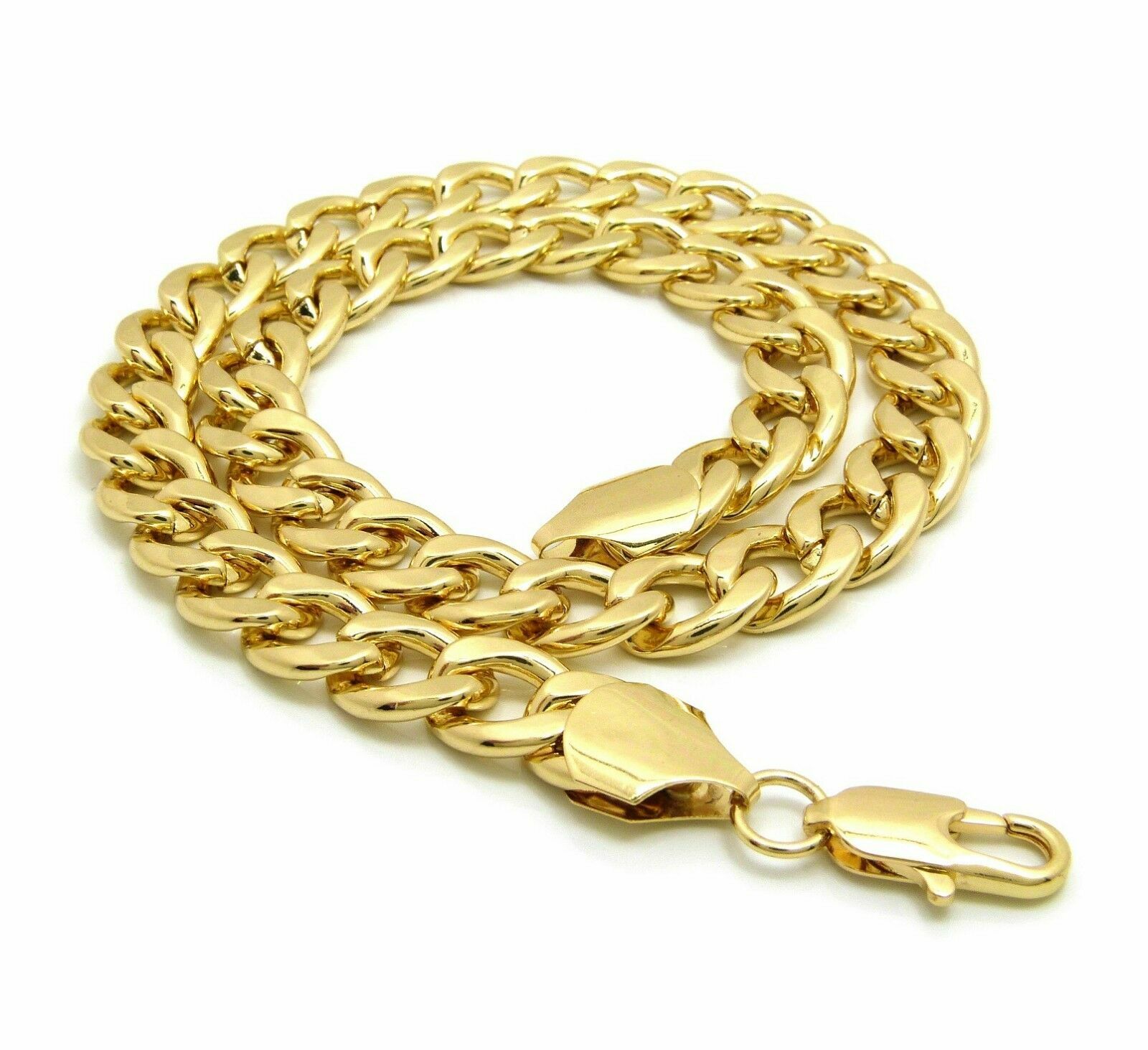 ICED HIP HOP GOON MASK PENDANT & 11mm 20″ CUBAN CHOKER CHAIN BLING NECKLACE