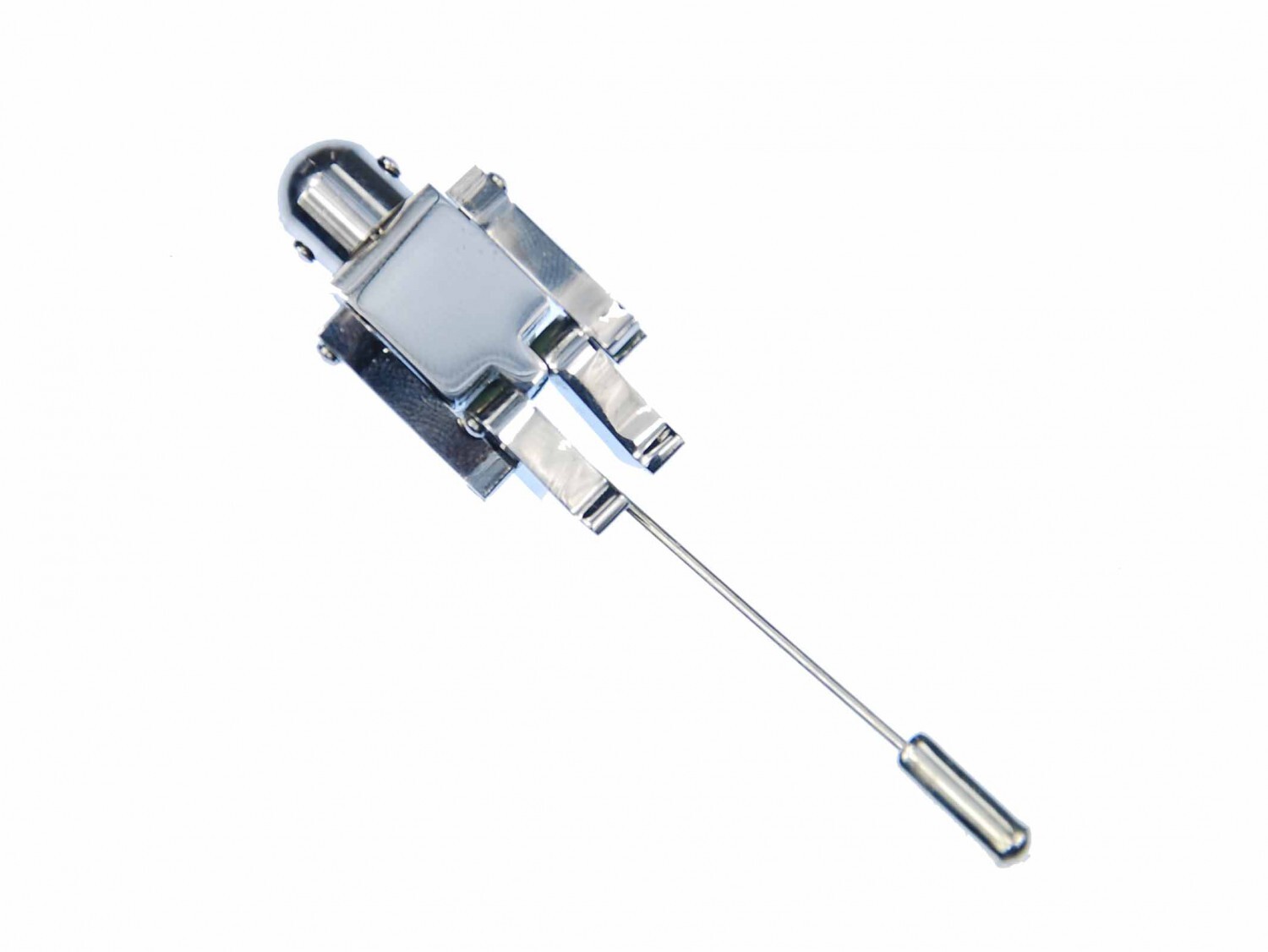 Android Robot Tie Pin Miniblings Brooch Silver Movable