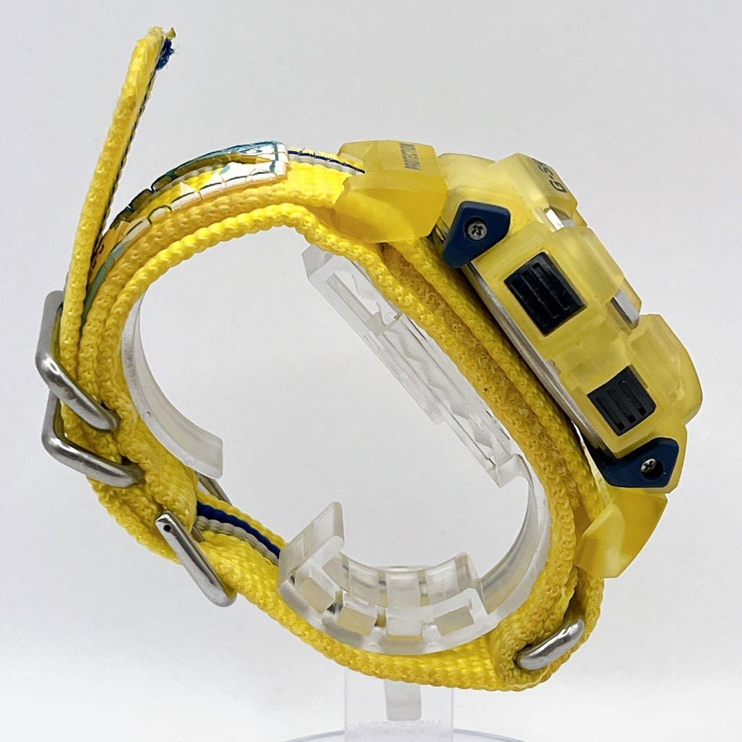 CASIO G-SHOCK DW-9500 Digital Yellow Men’s Watch Working Item
