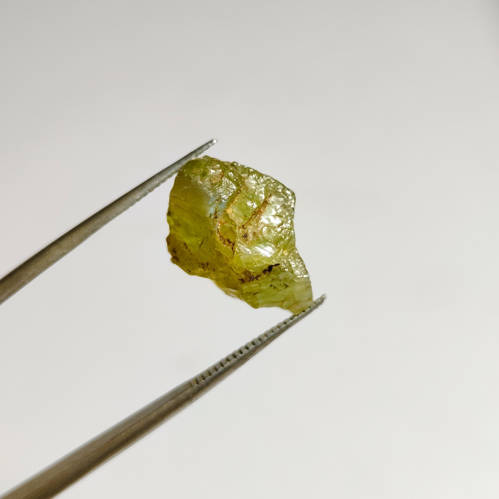 10.60 Ct Natural Alexandrite Loose Stone Uncut Raw Chrysoberyl Green Rough A-655