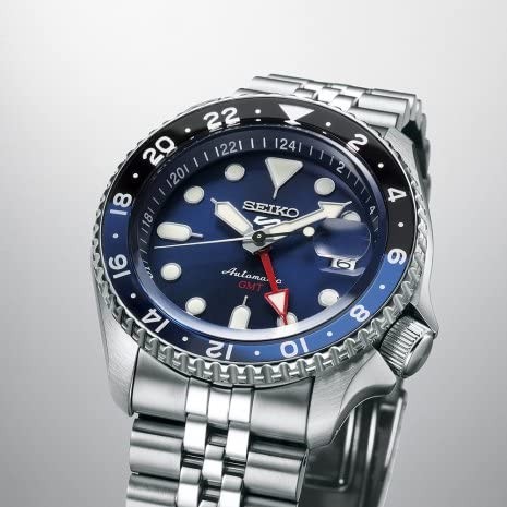 Seiko Analog RELOGIO SEIKO 5 (Not applicable) SSK003K1 Men’s Silver
