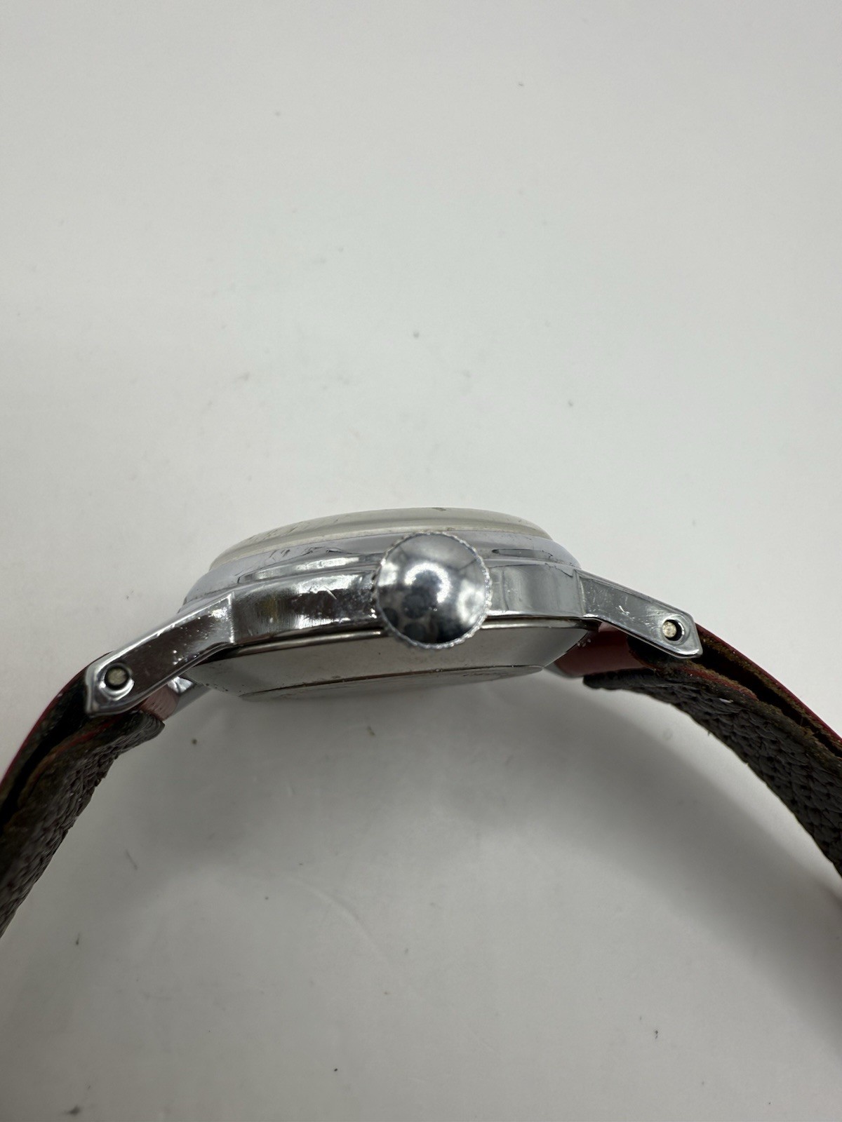 VINTAGE INGERSOLL MICKEY MOUSE CHILDREN/LADIES WATCH 24MM RUNNING OG BAND