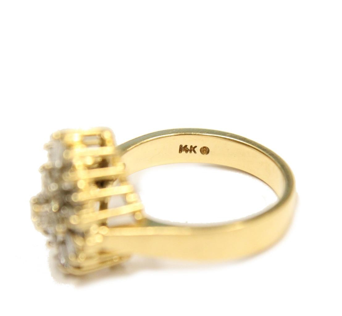 14k Gold 1.13 Carat Diamond Ring VS/SI With appraisal $3850 Size 6.5