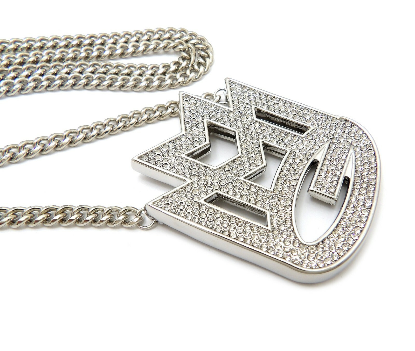 Iced MMG Hip Hop Pendant 6mm Various Size Cuban Chain Necklace RC3847