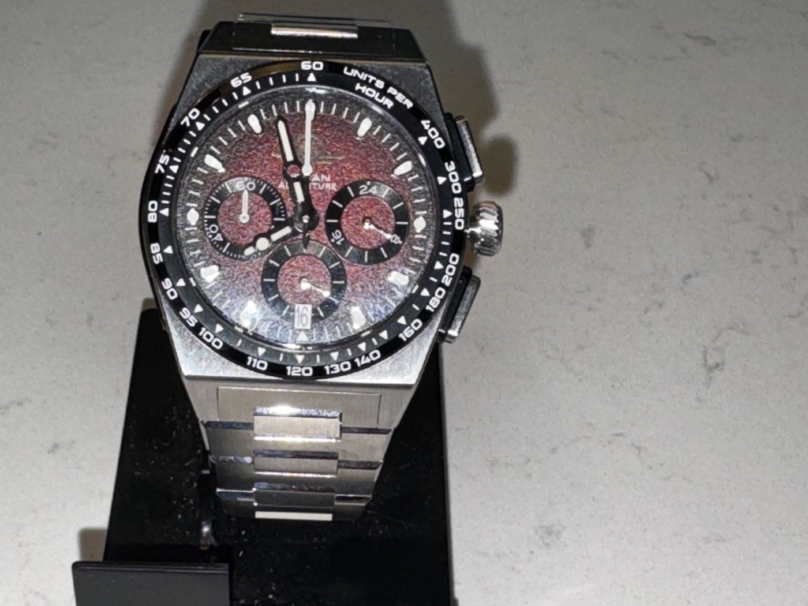 watch men mechaquartz chrono