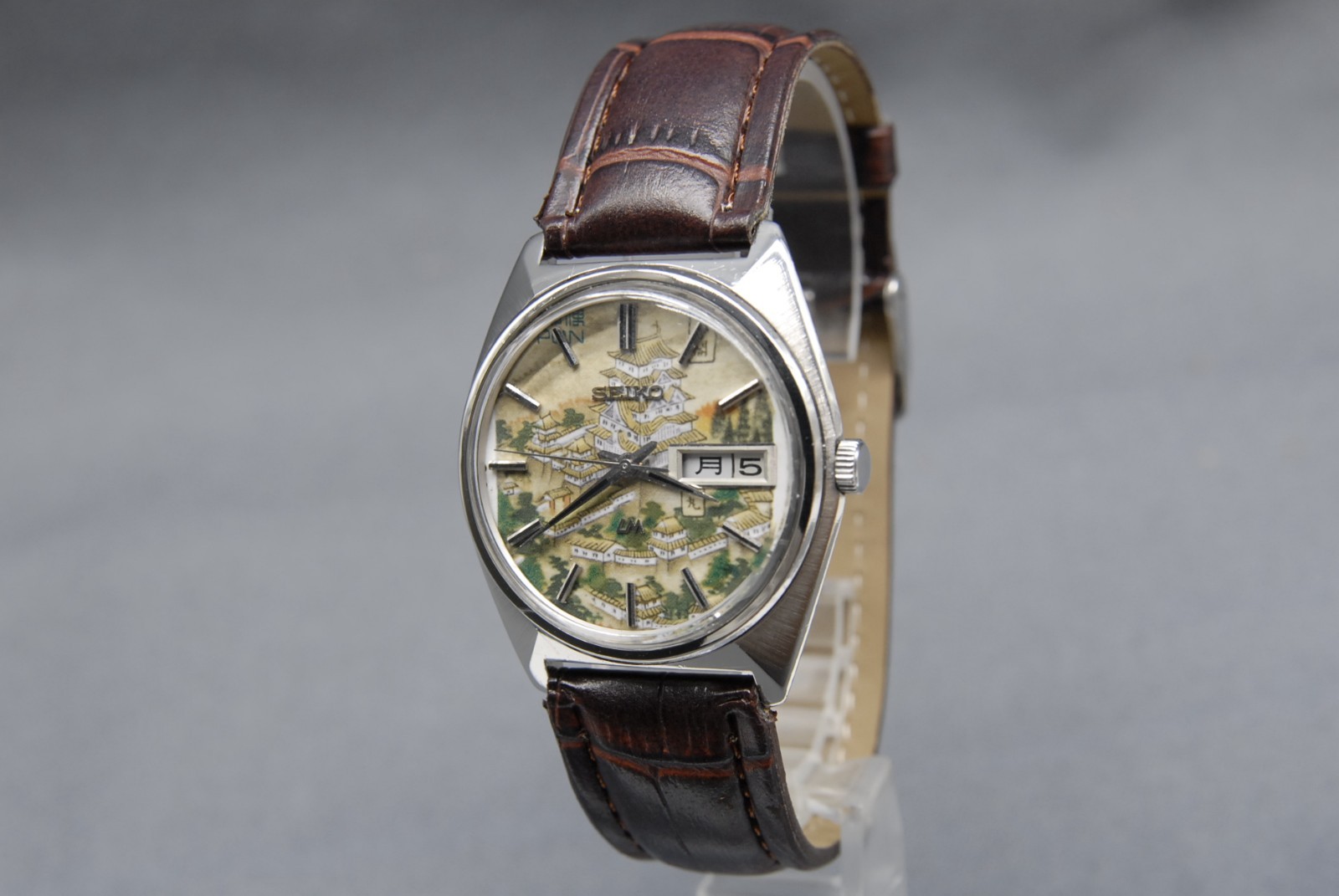 CLA’d [EXC+5] Vintage SEIKO Lord Matic 5606-7000 LM 35mm UKIYOE AT Men’s Watch