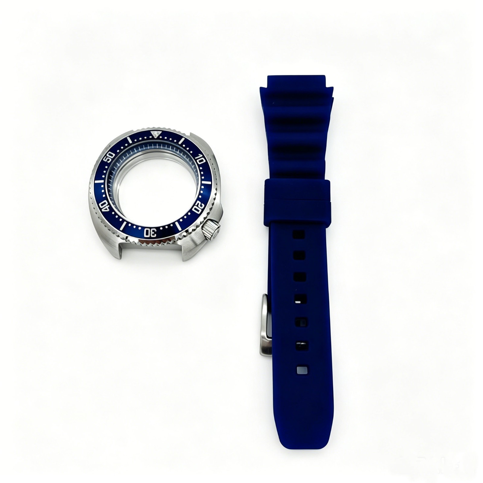 Watch Case for VK63 Movement Mecha-Quartz Chronograph 40mm Stainless Steel