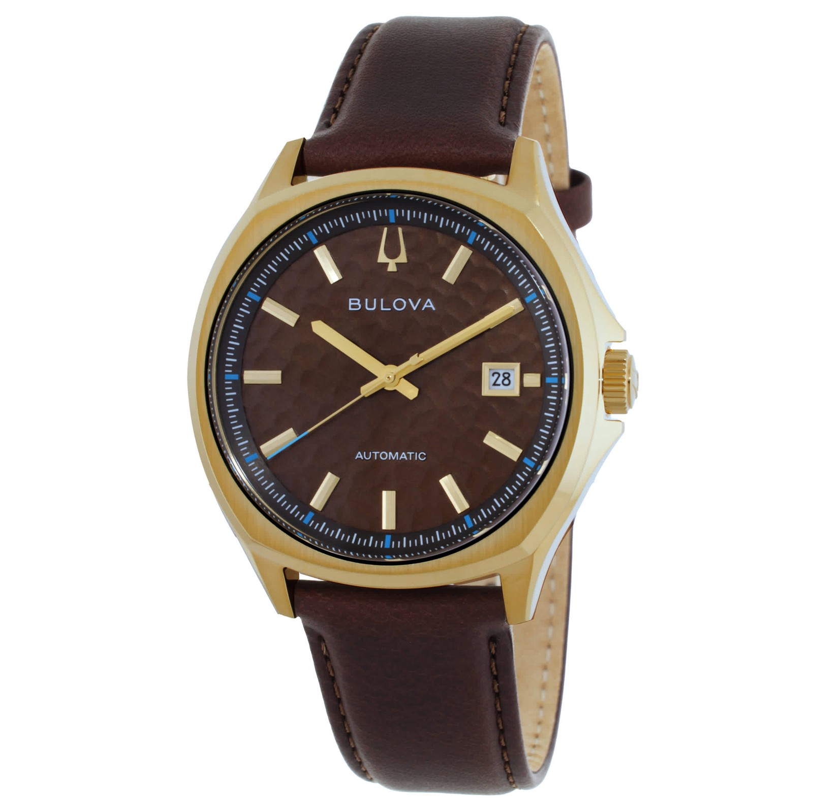 Bulova NYC Tony Bennett Automatic Brown Dial Watch 97B244