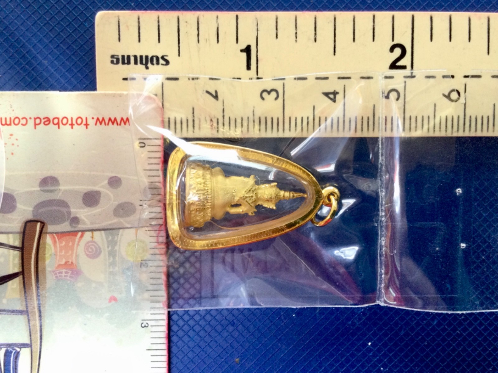 18K Gold Frame Pendent Emerald Buddha Gold Pendent Thailand Amulet Man Women