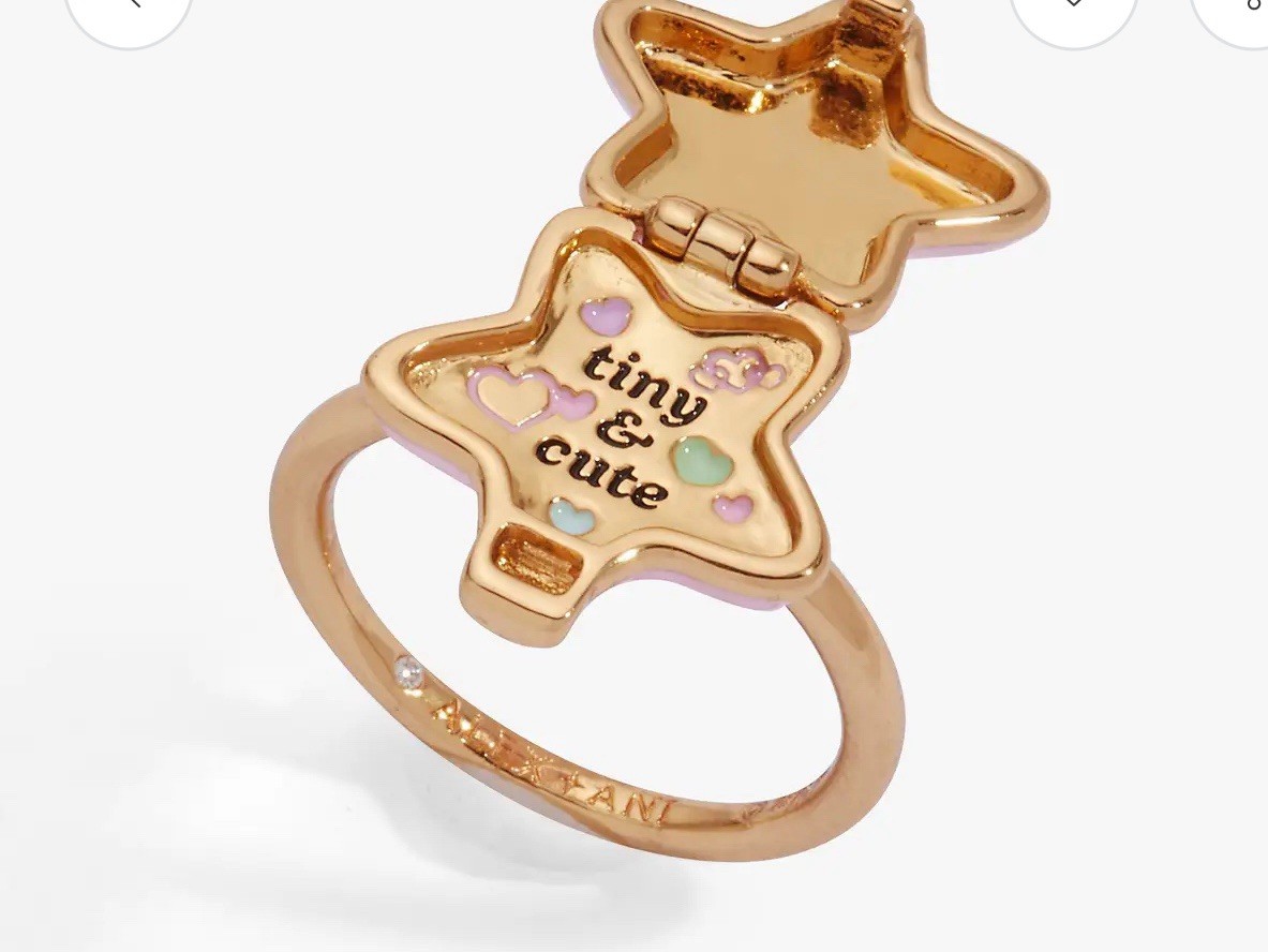 Alex + Ani X Polly Pocket House Locket Ring NEW Final Sale