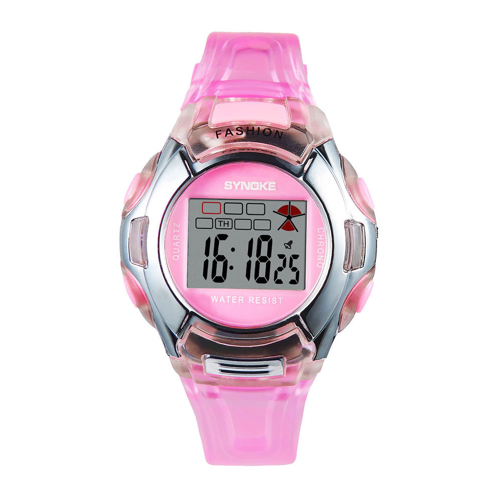 Kids Digital Watches for Boys Girls LED Sports Waterproof Wrist Watches Children