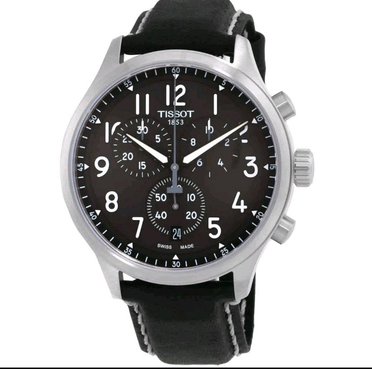 Tissot Chrono XL Quartz Anthracite Dial Men’s Watch T116617.A needs New Battery
