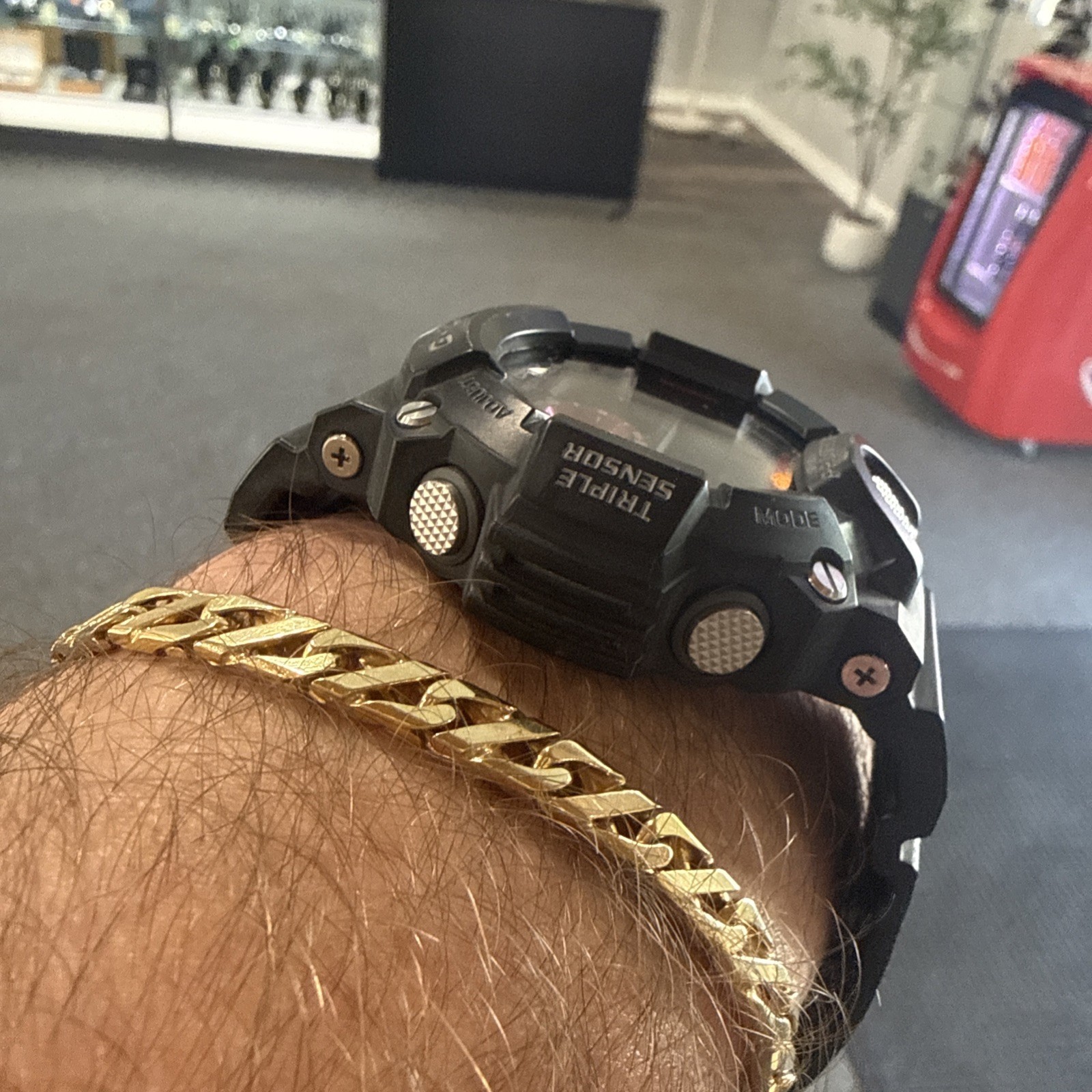 Casio G-SHOCK Master of G RANGEMAN GW-9400J-1JF Triple Sensor ver.3 Used