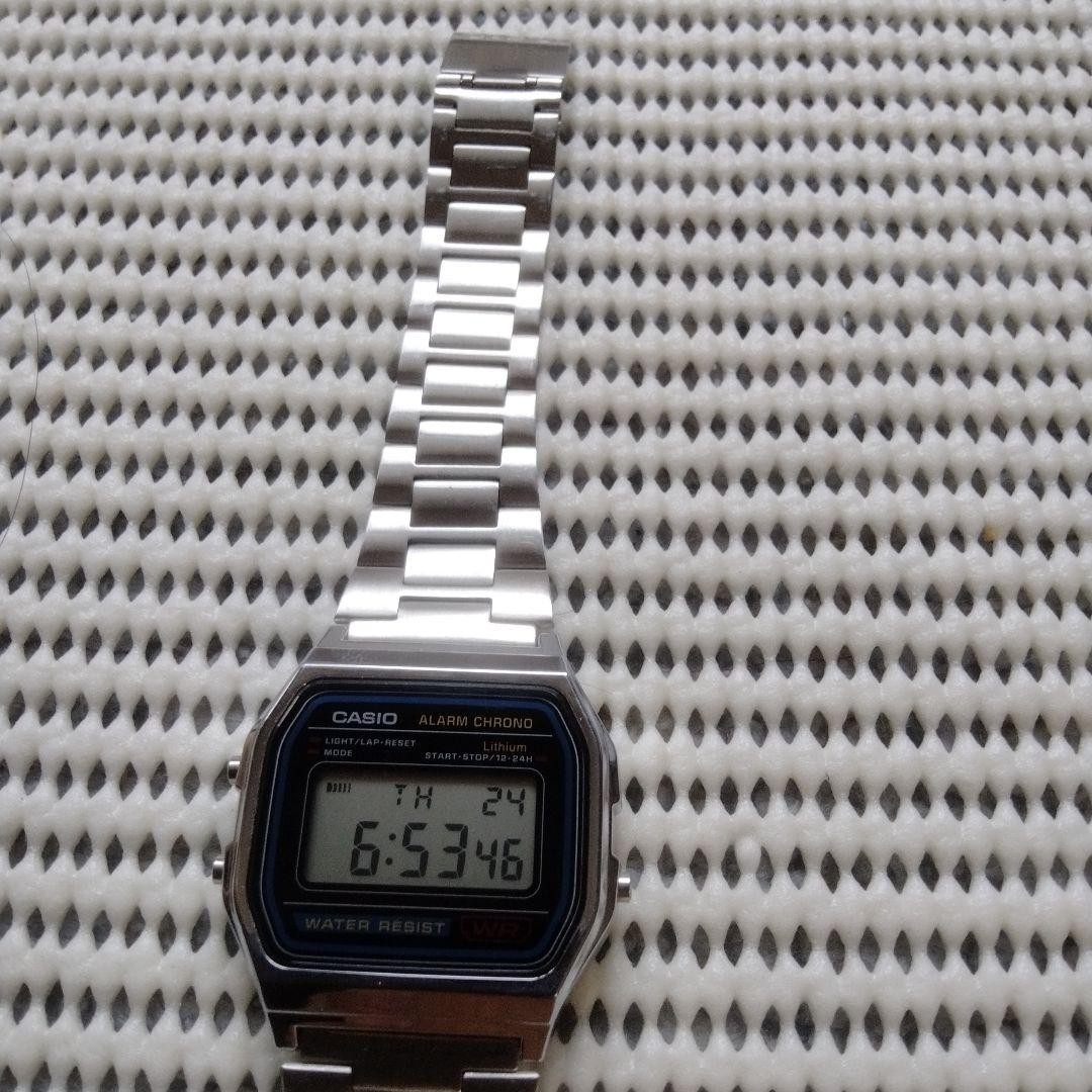 CASIO A158WA-1JH Digital Watch From Japan