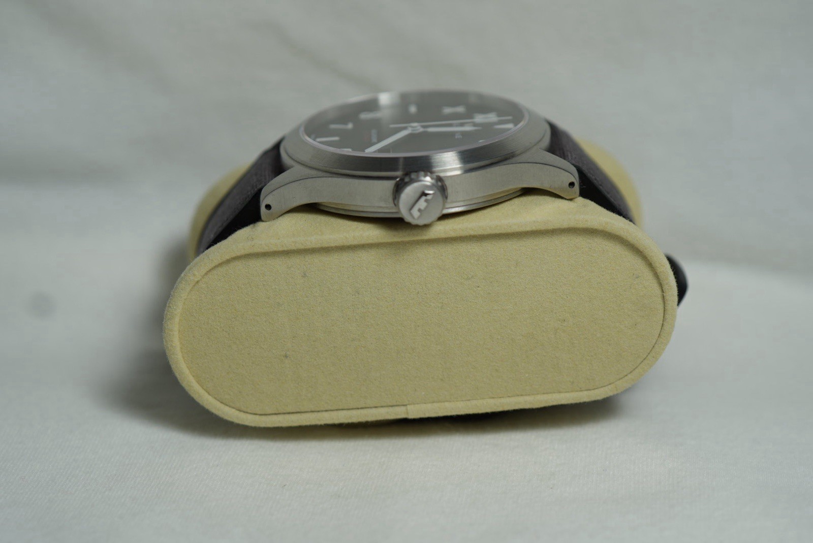 Glycine Incursore Automatic Swiss Made Black Dial SS Case Fabric Strap 100m