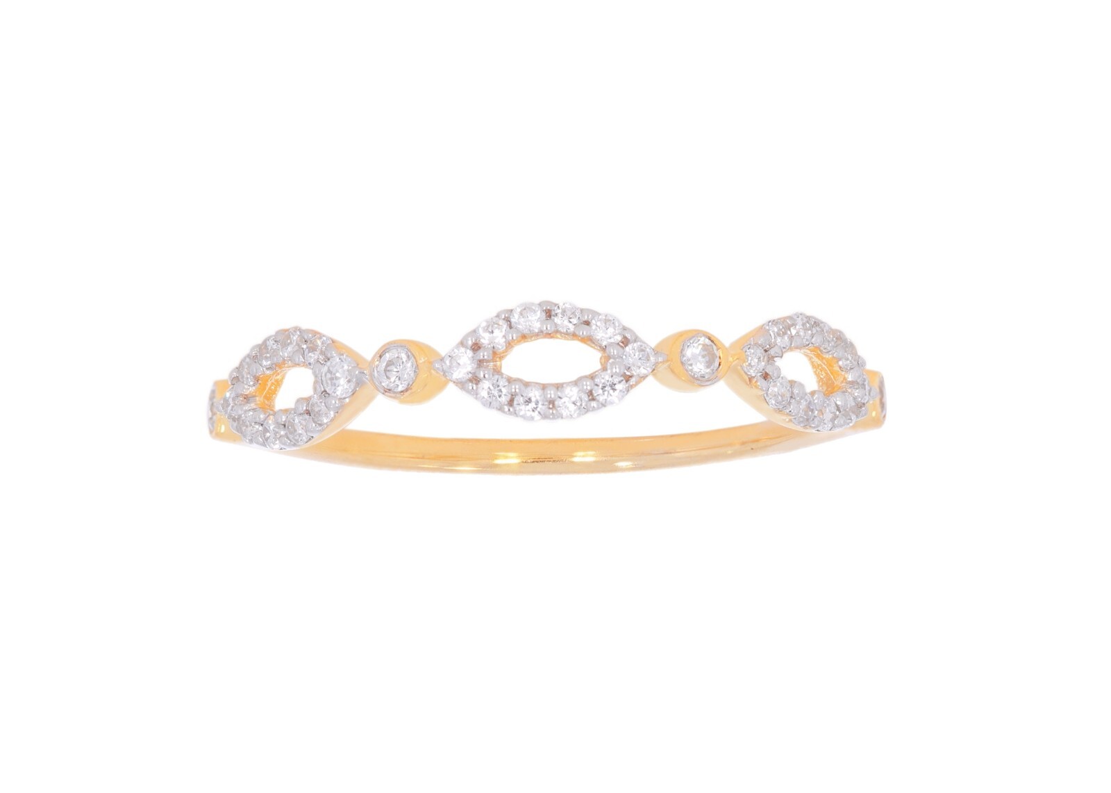 0.17 ct Round Lab Grown Diamond Engagement Ring Certified 14k Gold